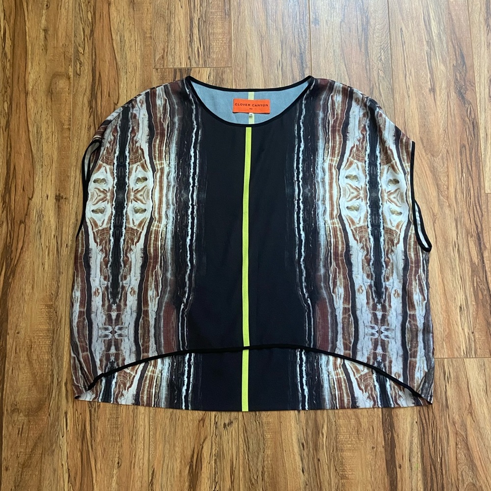 Clover Canyon Blouse Sz M